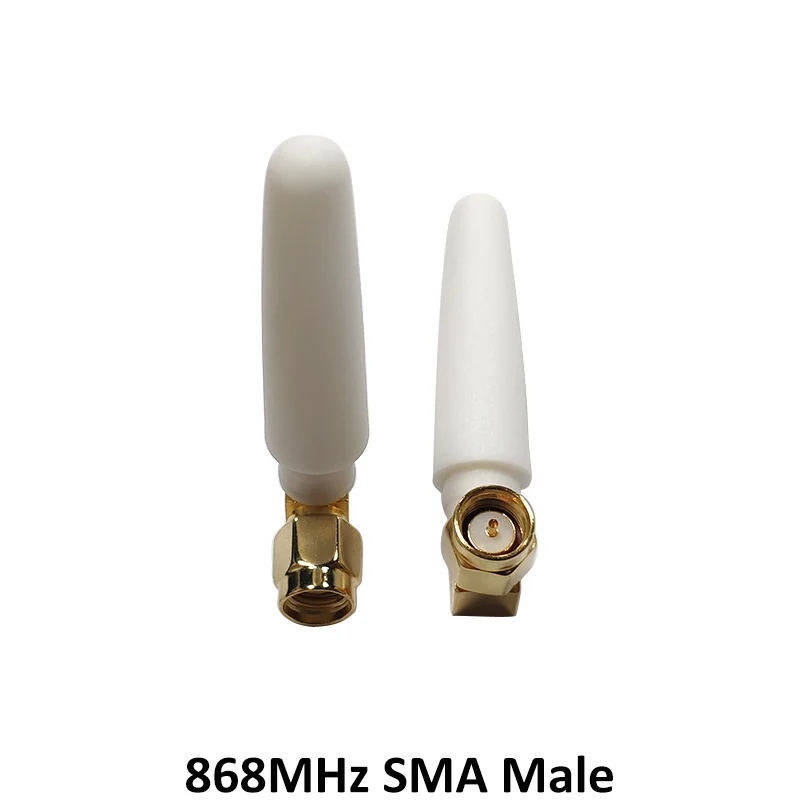 20 шт. антенна 868 МГц 915 2 дБи SMA разъем GSM + 21 см RP SMA/u.FL кабель косичка|Антенны для