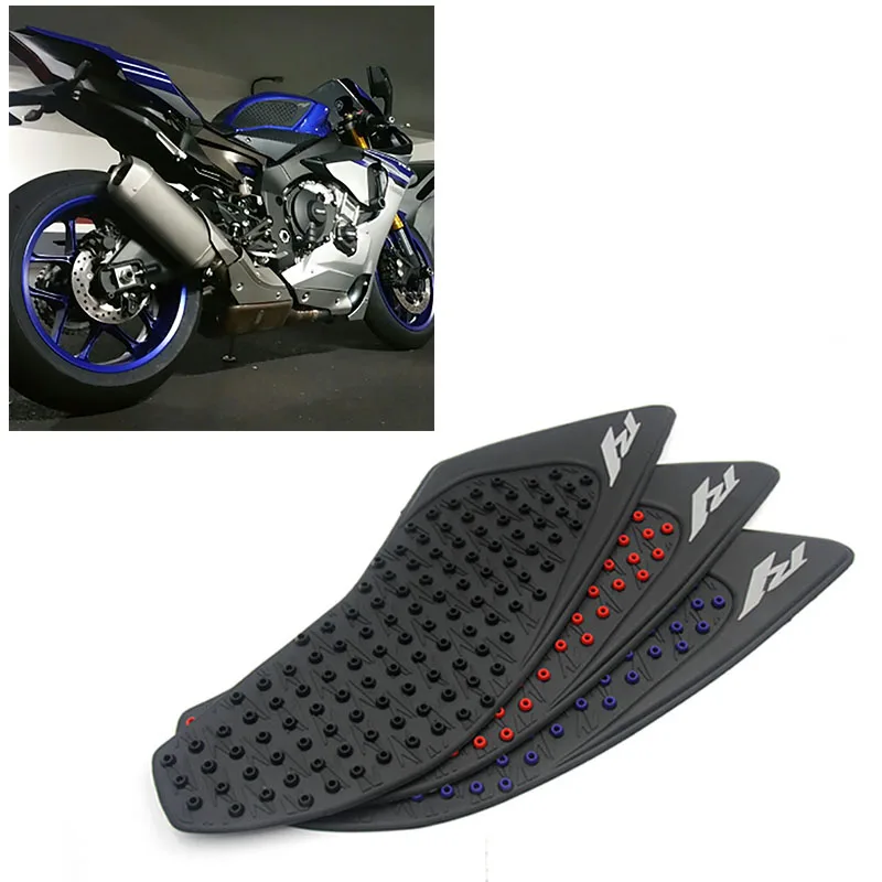 Для Yamaha YZF-R1 15-16 R1 мотоциклетные противоскользящие накладки на бак 3M Сторона газа Колено сцепление тяговые колодки протектор наклейки