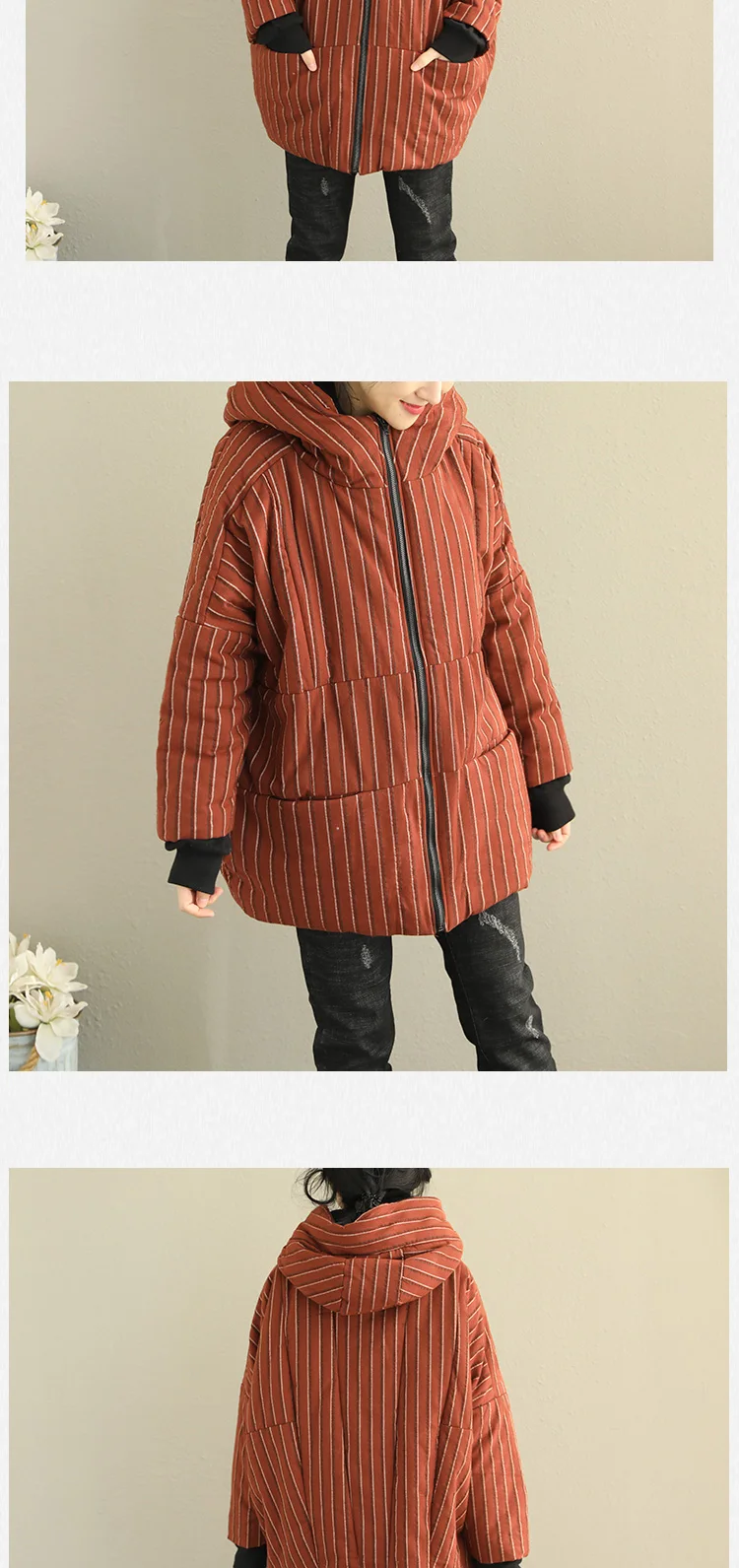 Женская новая зимняя верхняя одежда в Корейском стиле большого размера, пальто из овечьей шерсти с вертикальным капюшоном