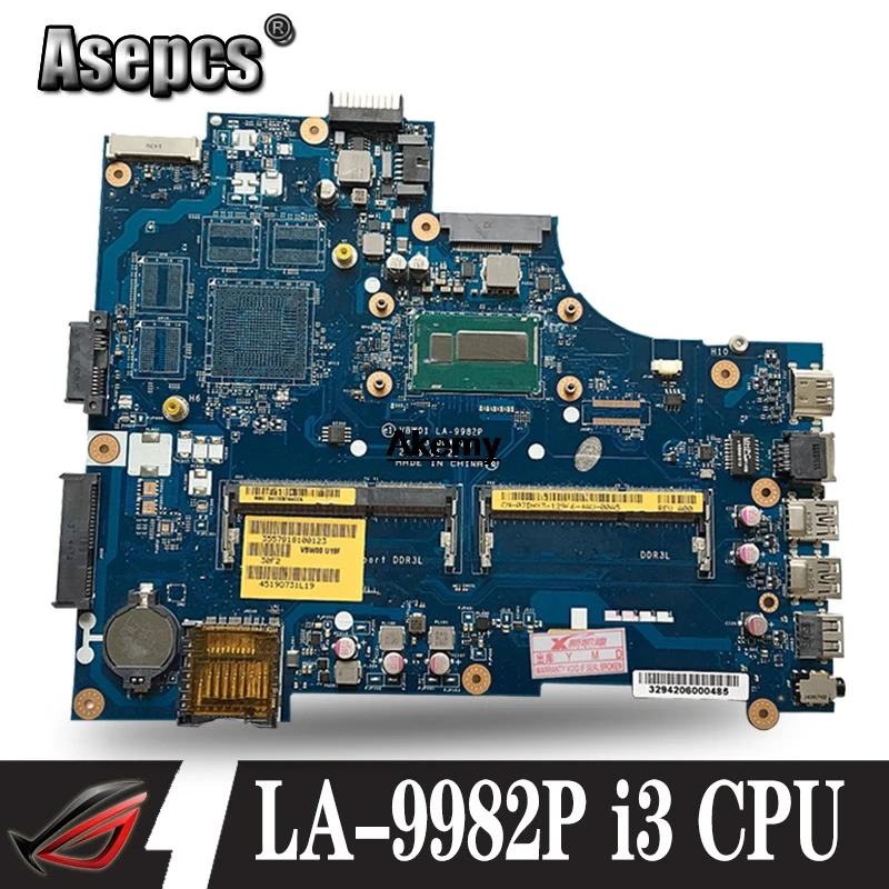 

LA-9982P Laptop motherboard for Dell Inspiron 15R 5537 3537 original mainboard I3-4010U
