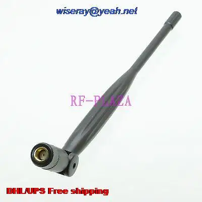 

DHL/EMS 100 pcs 3G Antenna 3G 5dBi GPRS GSM RPSMA male jack straight Tilt-Swivel antenna for radio 11CM aerial-A1