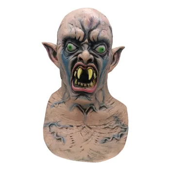 

Halloween Scary Head Mask Latex Man Horror Masks Party Cosplay New Lifelike Novelty Scary Toys Party Cosplay Supplies маска
