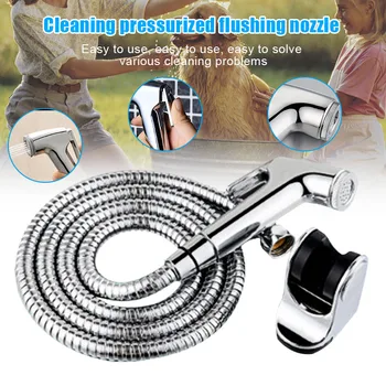 

Bathroom Personal Hygiene Bidet Shower Handheld Bidet Sprayer Premium Hand-held Cloth Diaper Sprayer Set SNO88
