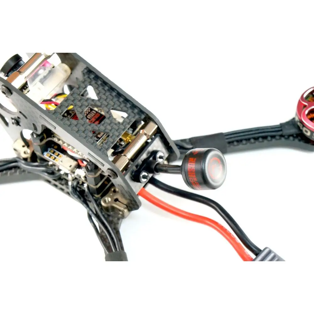 Пара высокого качества Раш вишня RHCP MMCX под прямым углом 1.2dBi 5,8 ГГц FPV гоночная антенна для радиоуправляемого дрона DIY аксессуары