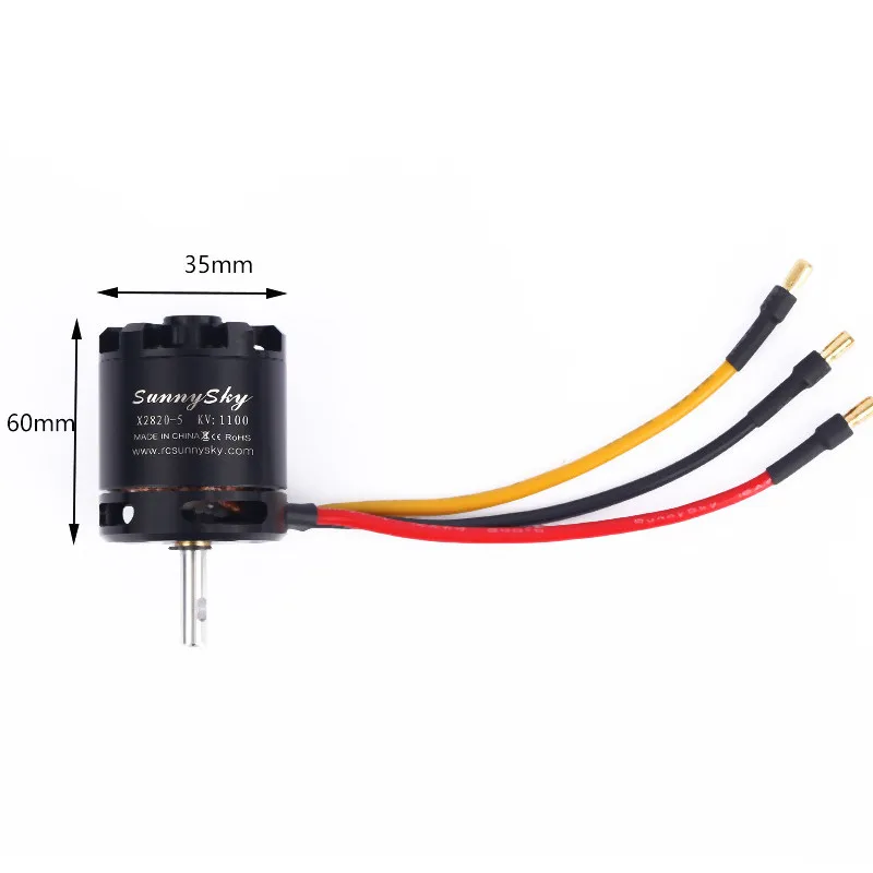 Sunnysky X2820 800KV 920KV 1100KV Brushless Motor For RC helicopter Airplane FPV Quadcopter milti rotor thumbnail 5
