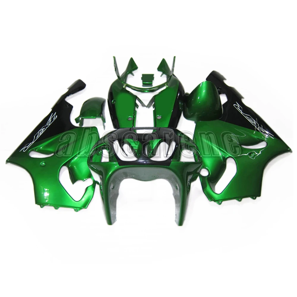 Выполните Обтекатели для Kawasaki ZX7R ZX-7R 1996 1997 1998 1999 2000 2001 2002 ABS Пластик мотоцикл кузов блеск жемчуга зеленый