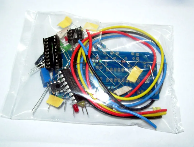 

LM3915 Level Meter VU Meter Power Meter Microphone Amplifier 10 Lamp LED Level Indicates Parts