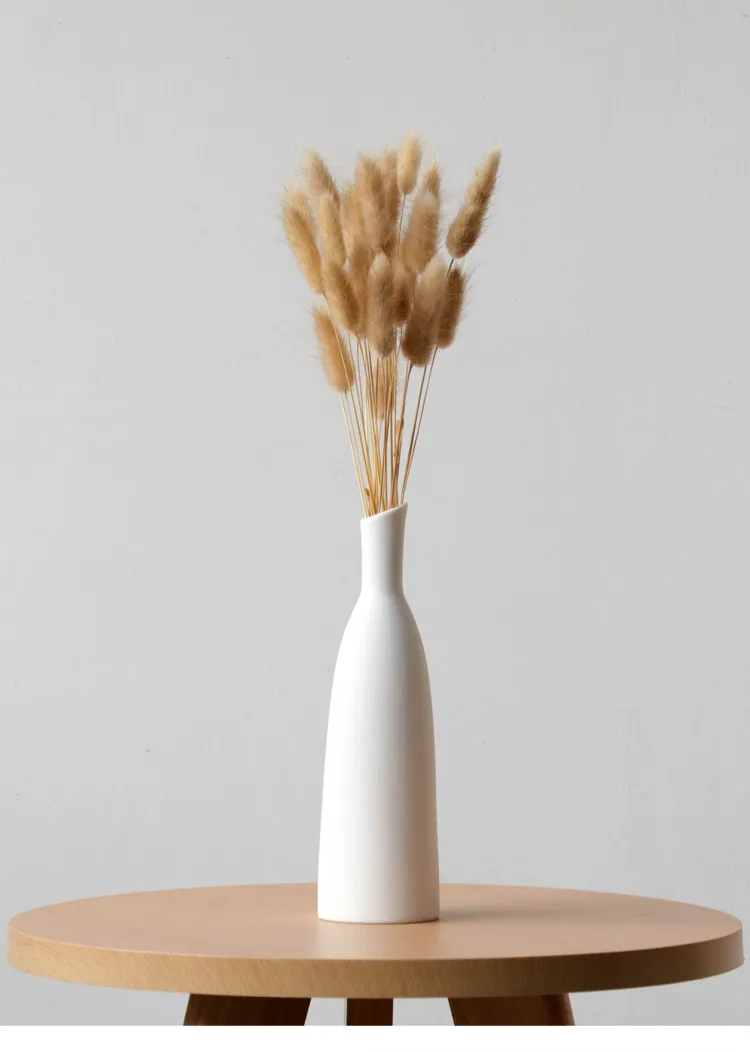 Vase à fleures cocooning moderne en céramique