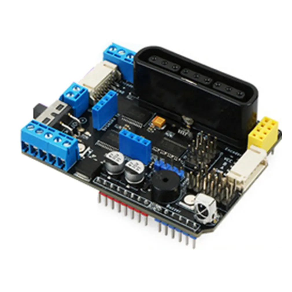 

TB6612FNG Motor Driver Board V3.0 with PSX2 NRF24L01 + IR Recriver IIC Port Drive Stepper For Arduino UNO R3