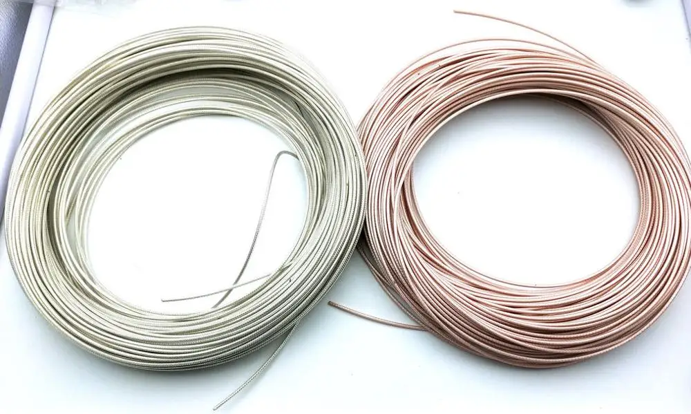 1 Катушка устойчива к высокой температуре 250 ℃ РЧ коаксиальный кабель 50ohm M17/113 RG316