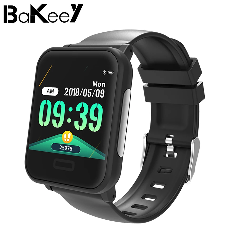 Bakeey E33 ЭКГ пульсометр монитор кровяного давления Сенсор бренд напоминание Спорт