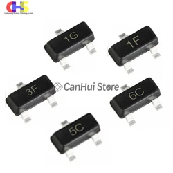 Assorted SOT - 23 Transistors - 100 Piece Set (BC857B 3F)