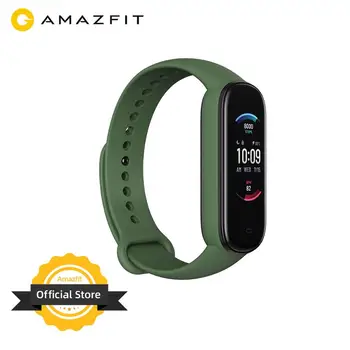 

[Ship From Spain&Poland] Amazfit Band 5 Smart Bracelet Heart Rate Fitness Tracker Color Display Waterproof Sport Smart Wristband