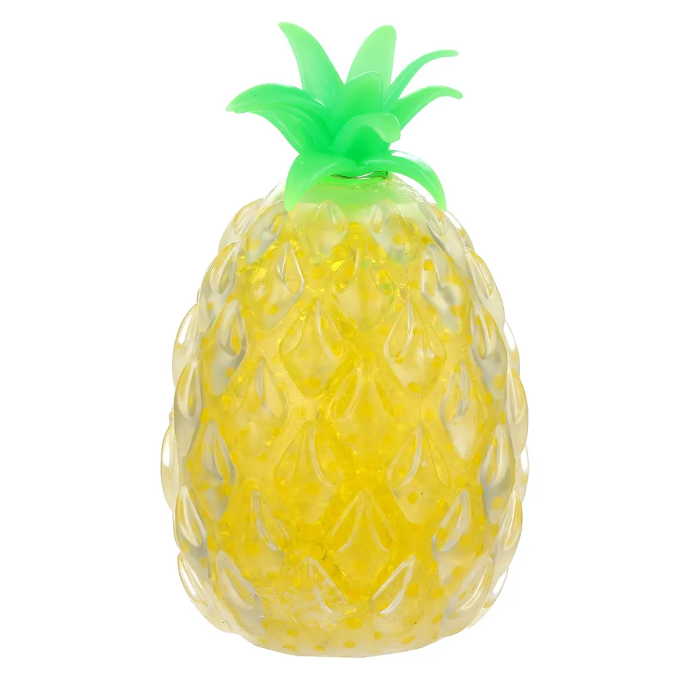 Губчатая бусина Squishies ананас сжимается игрушка давление снятие стресса игрушки подарки