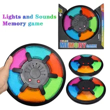 Для раннего обучения детей Веселые Обучающие игрушки для детей творчество Развивающая игра памяти с огнями и звуками игра викторины W916