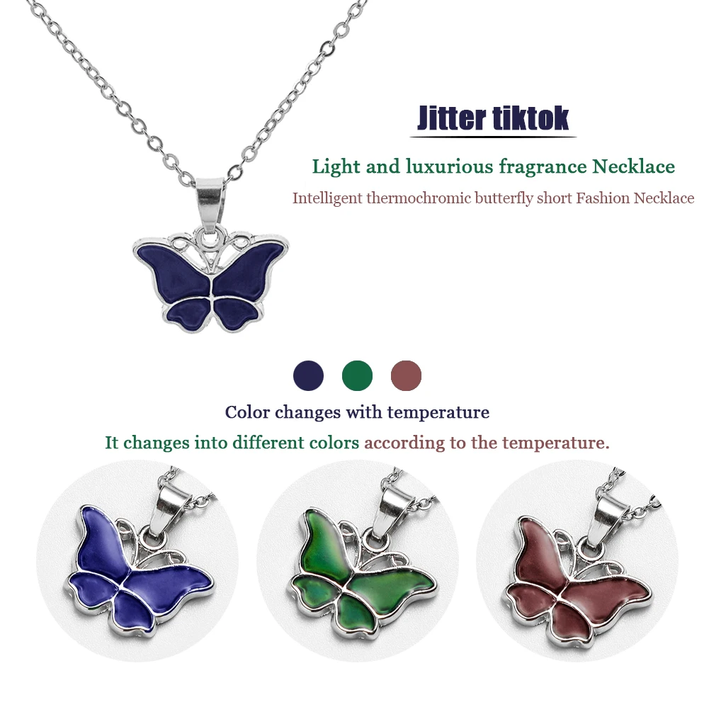 Metal Clavicle Chain Pendant Holiday 