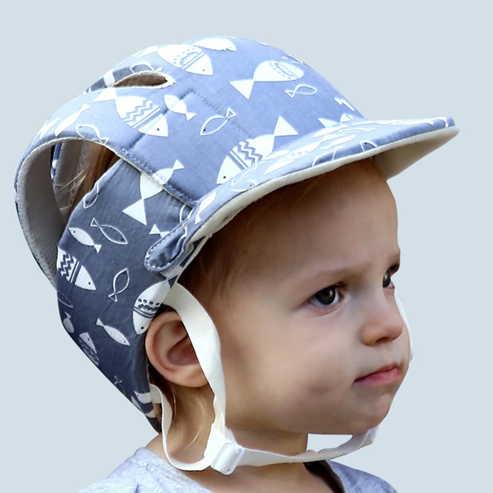 Защитная шляпа для малышей с защитой от падения Bbreathable cap, круглая крышка для малышей, мягкие шлемы для безопасности, J71