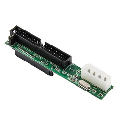 Adaptateur et convertisseur Sata, nouveau, 7 et 15 broches, Sata femelle 2,5, à 3,5 pouces vers adaptateur convertisseur mâle IDE, port 40 broches pour ATA, séries 133,100, HDD, CD DVD, 