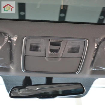 

Car inner cover stick front head read reading switch light lamp frame trim 1pcs For Hyundai IX25 015 2016 2017 2018