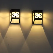 Солнечный Ретро настенный светильник Солнечный СВЕТОДИОДНЫЙ светильник