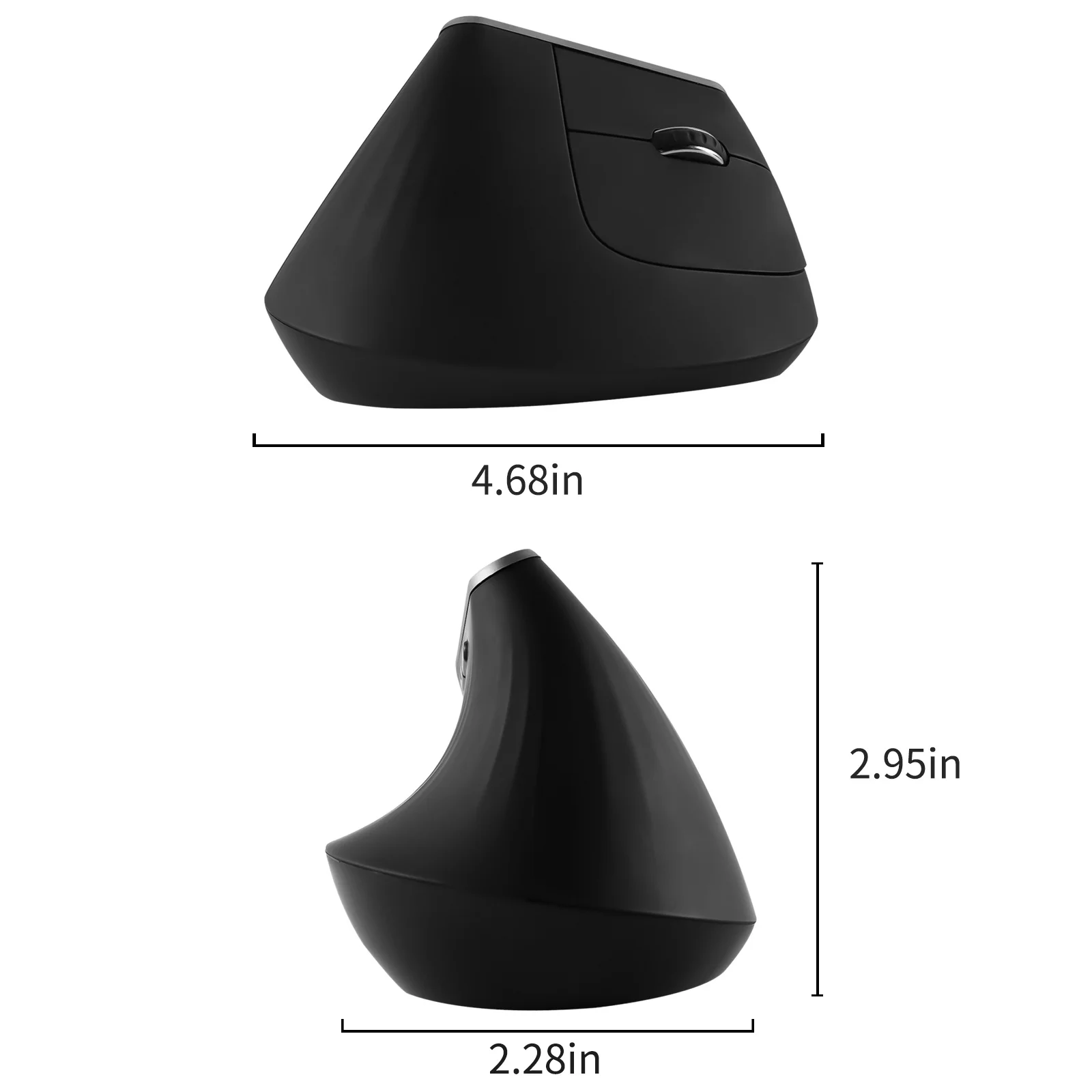 2.4G Wireless Vertical Mouse Gaming Mause Comfortable Ergonomic Durable 1600 DPI Optical Mice for Computer Laptop PC Gaming Box gaming mouse for large hands
