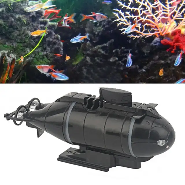 Mini RC Submarine Speed Boat 6 Channels Smart Electric Drone Model Toy Gift 2