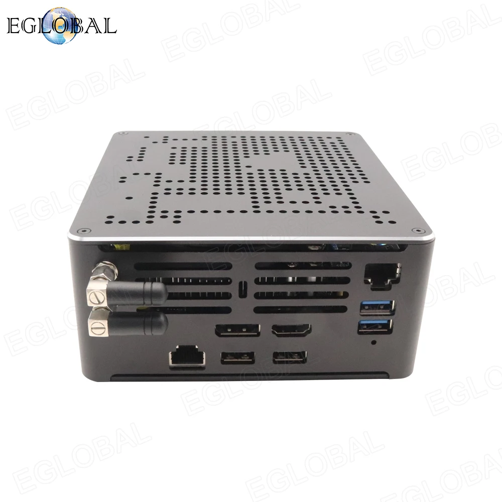 Eglobal 10 го поколения Nuc Intel i7 10750H i9 9880H Xeon2286M Мини ПК 2 Lans Win10 * DDR4 NVME игровой Настольный