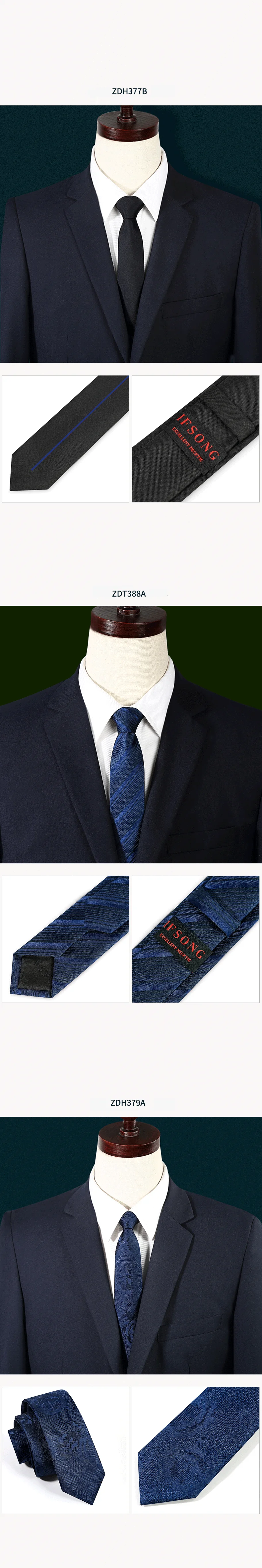 Высокое качество 2019 новые дизайнерские бренды модные деловые повседневные 5 см тонкие галстуки для мужчин Галстук Формальная работа с