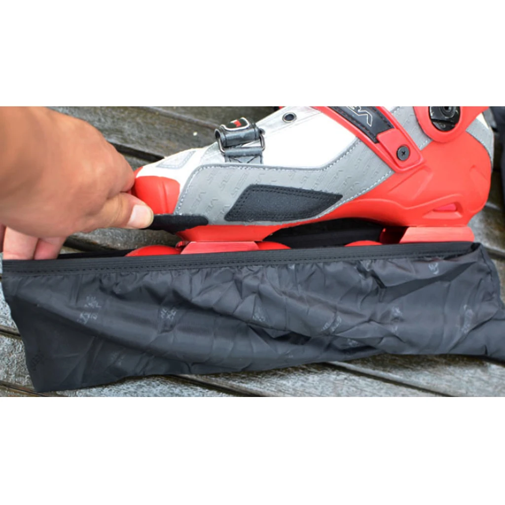 2 Pieces Kid Adult Dustproof Skating Sport Shoes Cover Black