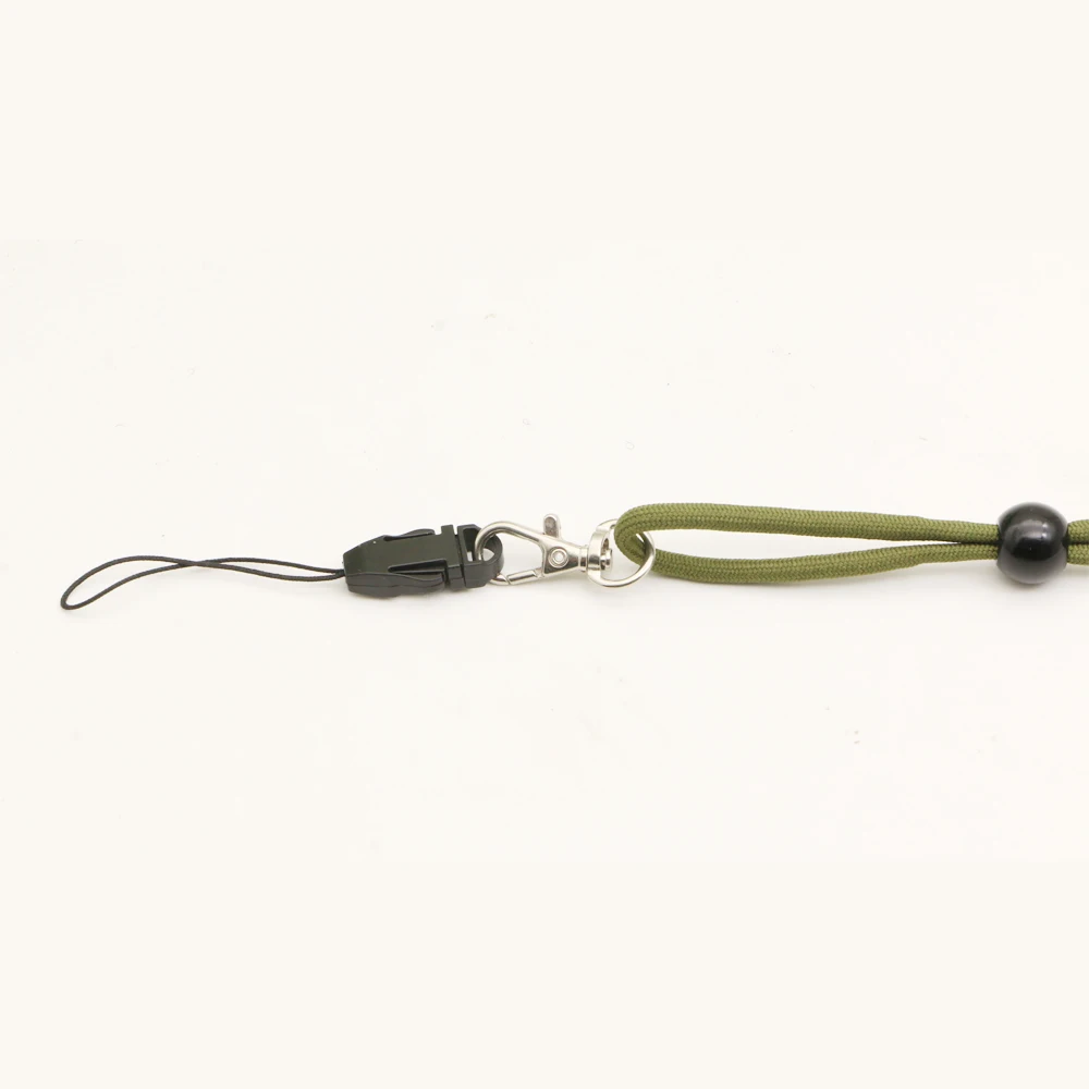 5/10Pcs 27CM 손전등 스트랩 끈 슬링 EDC 야외 도구 블랙 Paracord Ajustable 안티 토치 카메라 전화 키트에 대 한 분실