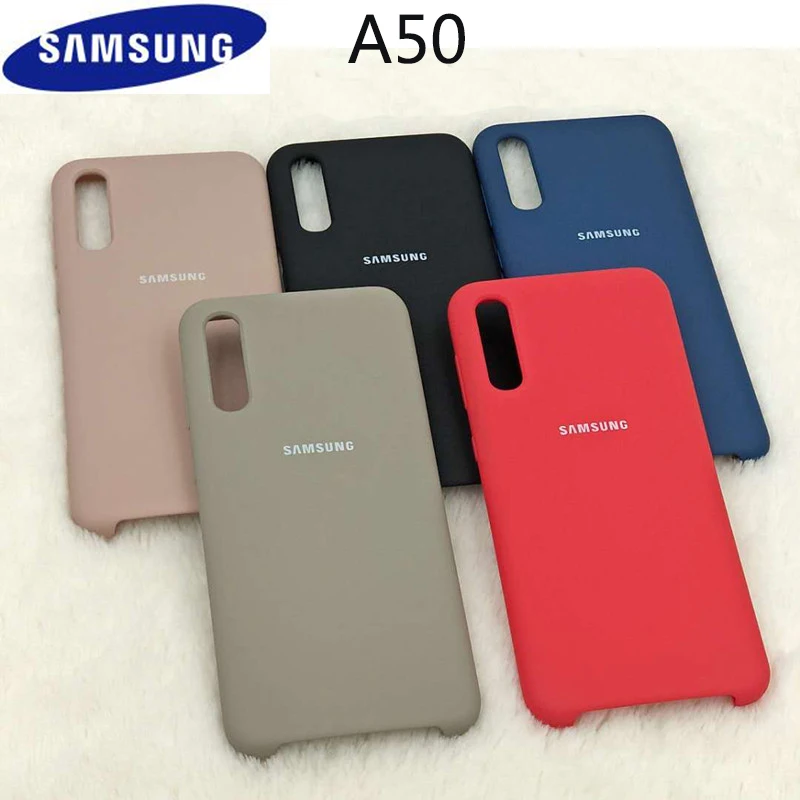 

Samsung Original Galaxy A50 2019 Silicone Case Soft TPU Cover For Samsung A50S A30S A505 A505F SM-A505F mobile phone case & logo