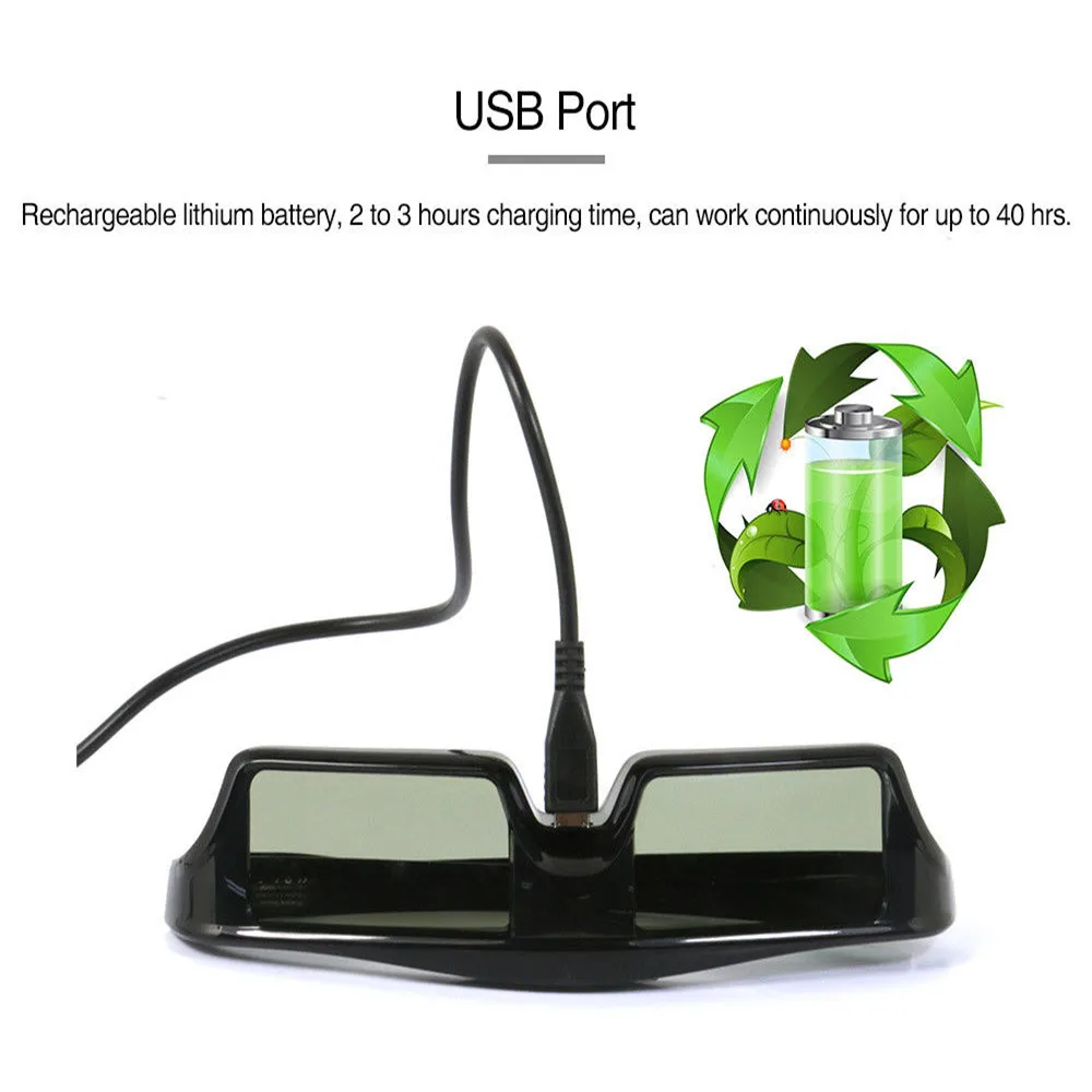 2 шт./лот Bluetooth активные затвор 3D очки замена sony samsung SSG-5100GB Epson RF3D очки ELPGS03 3D очки 3D Телевизор