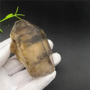 

100% Natura ldark brown Crystal Rod Rough Stone Rock Mineral Specimen natural stones and mineHealing Stone