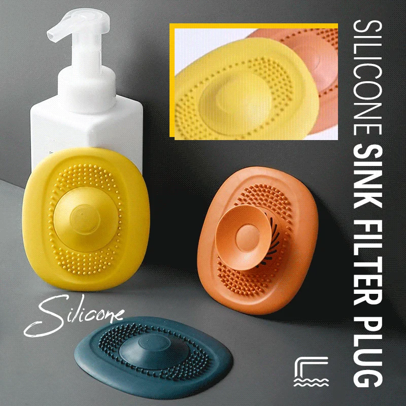 Bathroom Washbasin Kitchen Drain Hair Catcher Sink Filter