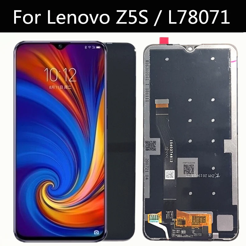 ЖК-дисплей 6 3 &quotдля Lenovo Z5S L78071 с сенсорным экраном в сборе сменный ЖК-экран для