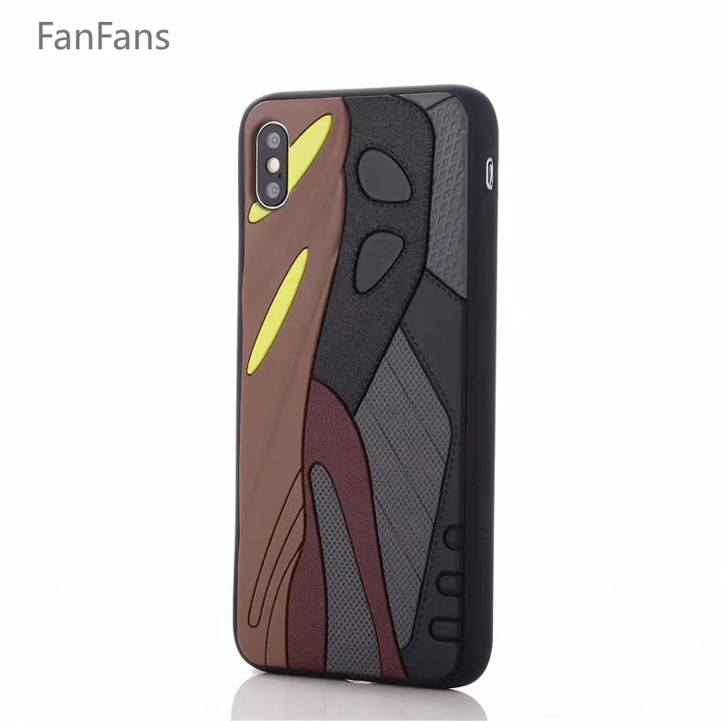 Защитный чехол для мобильного телефона FanFans подходит для iPhone 7/8 plus/X/Xr/Xsmax, высококачественный стерео силиконовый кокосовый 700