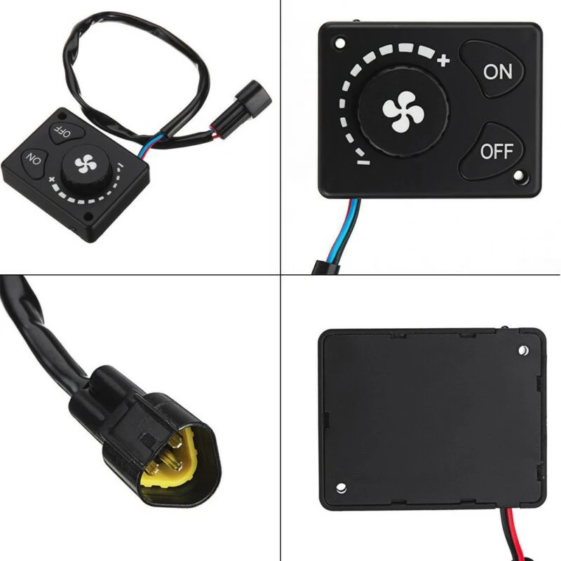 12 V/24 V Управление кнопка включения стояночный отопитель черный Запчасти для автомобиля грузовика