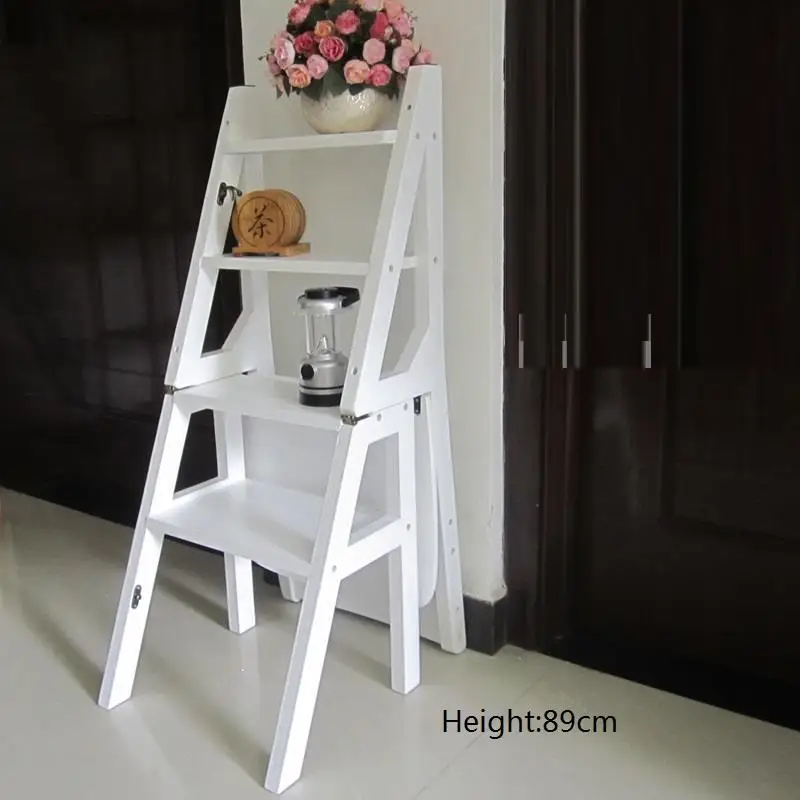 MODEL B Табурет Cocina Banco складной стул Escalera Plegable Ванная комната для пожилых людей дерево Escaleta Merdiven Escabeau стул лестница - Цвет: MODEL B