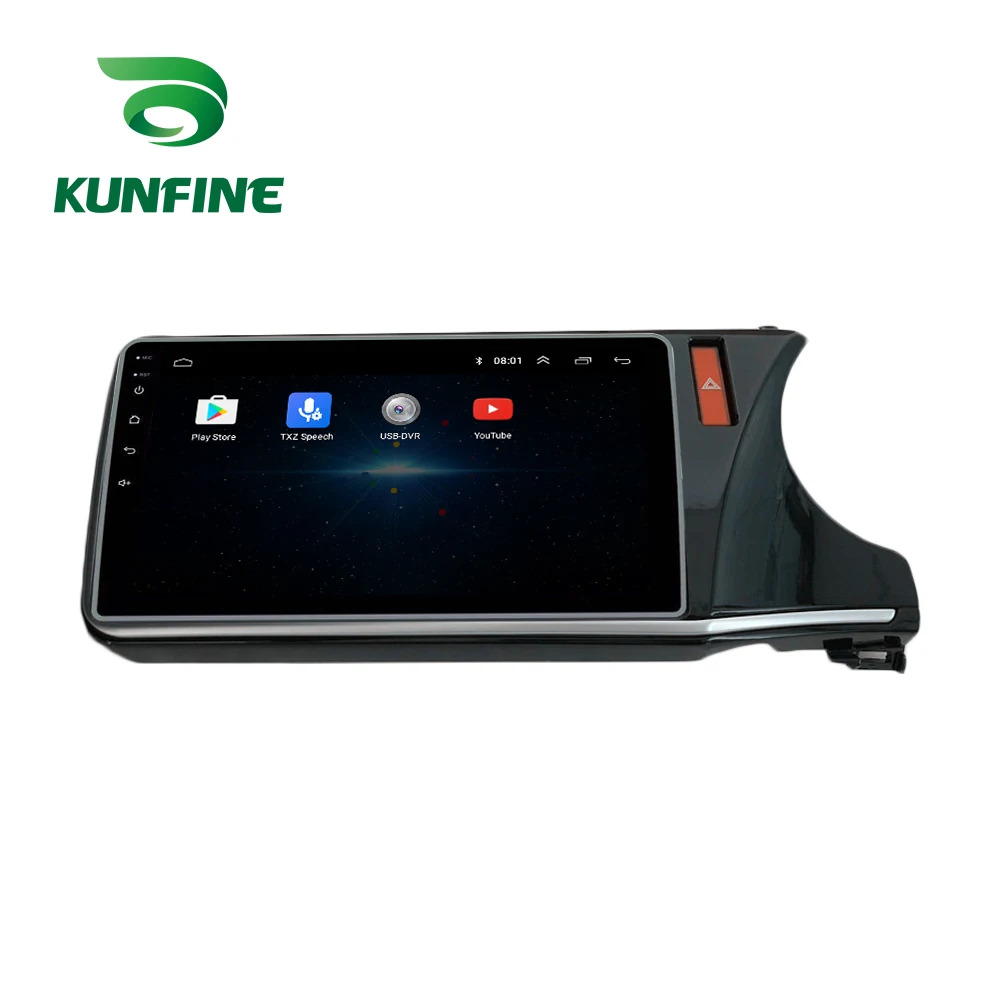 Восьмиядерный автомобильный DVD проигрыватель с GPS навигацией на Android 10 0 бесшумная