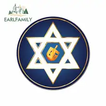 *#Best Price EARLFAMILY 13cm x 13cm for Star of David Circle Sign Funny Car Stickers Vinyl Refrigerator RV VAN Car Accessories Graphics JDM *#Best Price EARLFAMILY 13cm x 13cm for Star of David Circle Sign Funny Car Stickers Vinyl Refrigerator RV VAN Car Accessories Graphics JDM