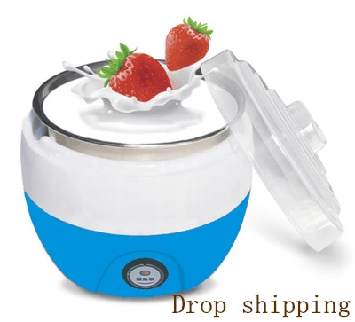

Electric Yogurt Maker DIY Automatic Machine Kitchenware Tools Stainless Steel Yogurt Maker Ice Cream Machine Drop Shipping220V