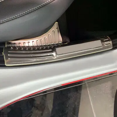 Серебряный Внутренний Боковой порог Накладка 4 шт. для Kia Forte/K3/Cerato 19-20