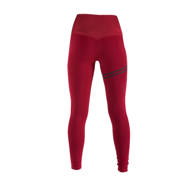 Женские спортивные Леггинсы для фитнеса с высокой талией для йоги, спортивные эластичные колготки для бега, спортивные стрейч-тренировка, тренировочные штаны