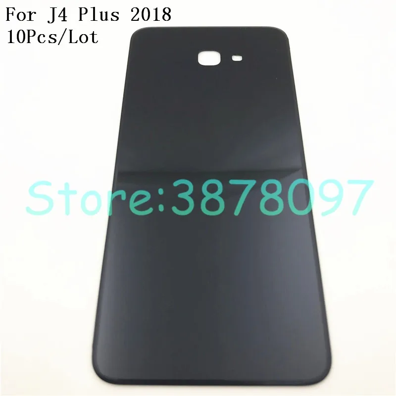 10 шт./лот, чехол для samsung Galaxy J4 Plus J415 J415F SM-J415F, задняя крышка, задняя панель, чехол с логотипом