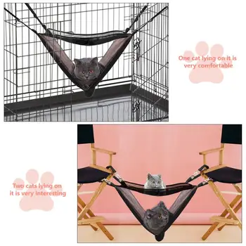 

1PC Cat Hammock Bed Warm Hanging Bed Cradle Animal Puppy Durable Cat Hammock Pet Bed For Kitten Little Pets