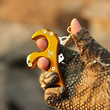 

Handle Archery Release Aid Protective Sporting Supply 4 Finger Thumb Trigger