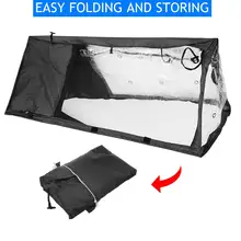 Пылезащитный чехол с кроличьими клетками из водонепроницаемой ткани Оксфорд для дома 118x45x52 см