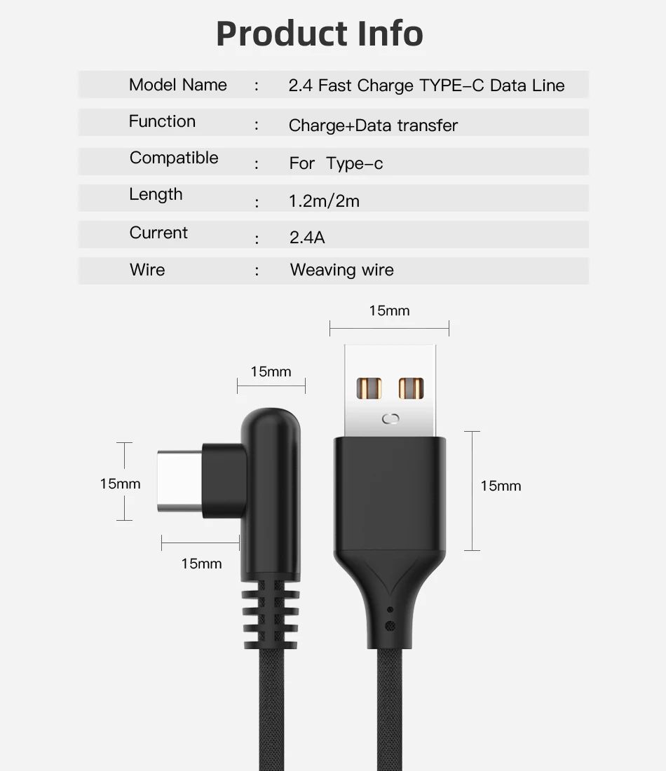 Кабель usb type-C для xiaomi redmi k20 pro, кабель USB C Micro usb для мобильных телефонов, кабель для быстрой зарядки type-C для устройств usb type-C