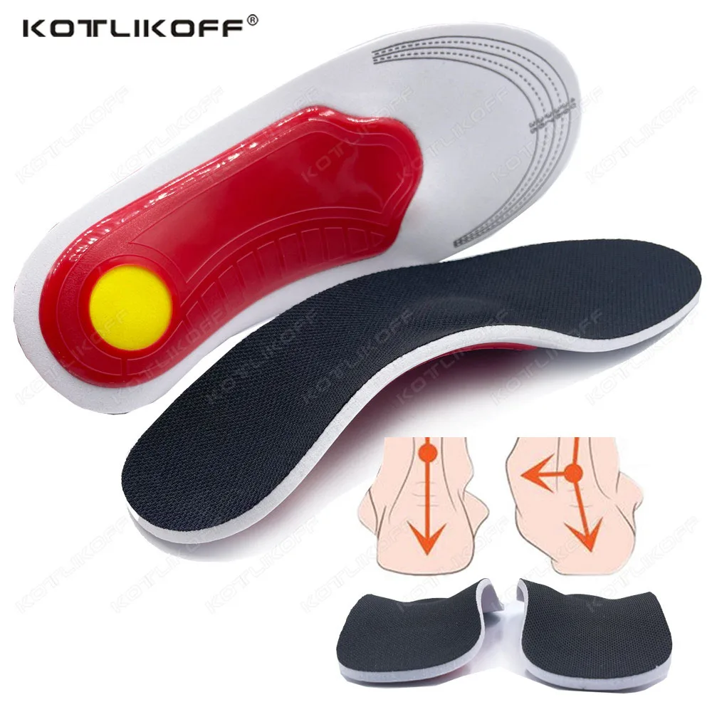 프리미엄 Orthotic 높은 아치 지원 Insoles 젤 패드 3D 아치 지원 여성용 플랫 피트 남성 정형 작업 신발 단독 발 통증
