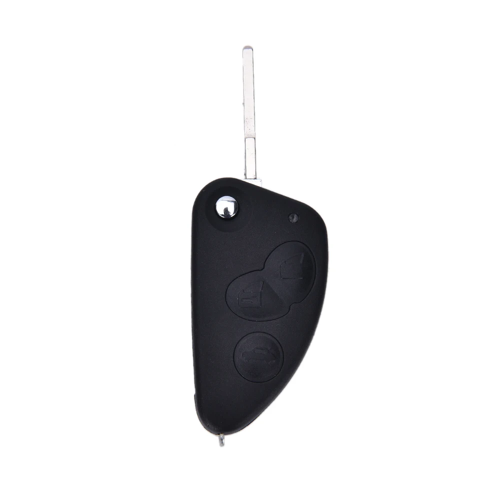 

Car Replament Key Case Shell For Alfa Romeo New 1pc 3 Buttons Flip Remote 147 156 166 GT Ltd TS
